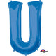 Letter U - Anagram - Blue 34″ Balloon