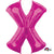Pink Letter X 34″ Balloon
