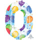 Number 0 - Anagram - Balloons & Streamers 34″ Balloon