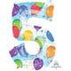 Number 5 - Anagram - Balloons & Streamers 34″ Balloon