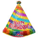 Party Hat With Streamers 35″ Balloon