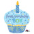 Sweet Little Cupcake Boy 36″ Balloon