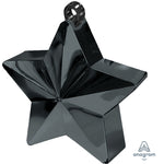 6 Oz. Balloon Star Weight - Black Balloon Weights