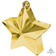 6 Oz. Balloon Star Weight - Gold Balloon Weights