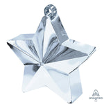 6 Oz. Balloon Star Weight - Silver Balloon Weights