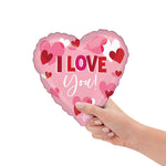 I Love You Playful Hearts (air Fill Only) 9″ Balloon