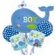 Ahoy Baby Boy Balloon Bouquet (5 count)