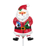 Snowy Santa 14" Mini Shape (requires heat-sealing) Balloon