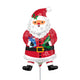 Snowy Santa 14" Mini Shape (requires heat-sealing) Balloon
