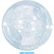 31" Aqua Balloons (clear) - Extra Large Pack of 2