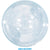 9" Aqua Clear Balloons Medium air-fill Only (10 count)