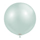 Aura Ice Mint 24″ Latex Balloons (2 count)