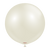 Aura Ivory White 24″ Latex Balloons by Kalisan from Instaballoons