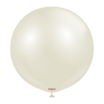 Aura Ivory White 36″ Latex Balloons by Kalisan from Instaballoons