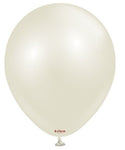 Aura Ivory White 5″ Latex Balloons by Kalisan from Instaballoons