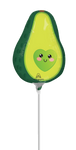 Avocado Food Friends (requires heat-sealing) 14″ Foil Balloon by null from Instaballoons