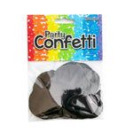Metallic Confetti - Black Balloonfetti