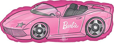 Barbie Roadster Car 37″ Foil Balloon by Anagram from Instaballoons