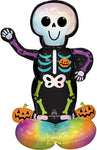 Bare Bones Skeleton AirLoonz 35″ Foil Balloon by Anagram from Instaballoons