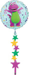 Barney Airwalker 67″ Foil Balloon by Anagram from Instaballoons