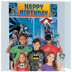 Batman Happy Birthday Backdrop and Props Set