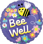 Bee Well 17″ Foil Balloon by Anagram from Instaballoons