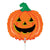 Pumpkin Mini Shape (requires heat-sealing) 14″ Balloon