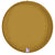 Dimensionals Satin Gold Globe 16″ Balloon
