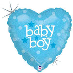 Baby Boy Heart 18″ Balloon
