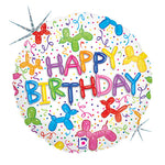 Balloon Dog Birthday 18″ Balloon