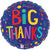 Big Thanks Blue 18″ Balloon