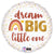 Dream Big Little One Boho Baby 18″ Balloon