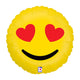 Emoji Hearts 18″ Balloon