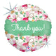 Floral Thank You 18″ Balloon