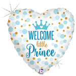 Glitter Baby Prince 18″ Balloon