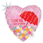 I Love You Rain Or Shine 18″ Balloon