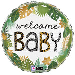 Jungle Welcome Baby 18″ Balloon