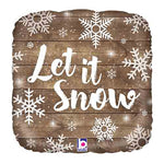 Let It Snow 18″ Balloon