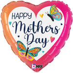Mother's Day Colorful Butterflies 18″ Balloon