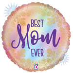 Opal Best Mom Ever Boho 18″ Balloon