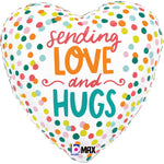 Sending Love And Hugs 18″ Balloon