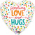 Sending Love And Hugs 18″ Balloon
