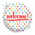 Welcome Dots 18″ Balloon