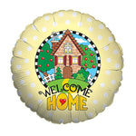 Welcome Home Yellow 18″ Balloon