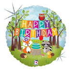 Woodland Birthday Party 18" Foil