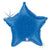Blue Holographic Star 21″ Balloon