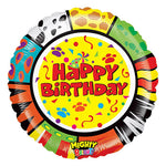 Mighty Zooloons Birthday 21″ Balloon