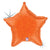Orange Holographic Star 21″ Balloon