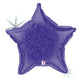 Purple Holographic Star 21″ Balloon