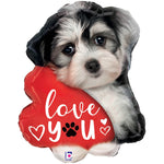 Love You Puppy 24″ Balloon